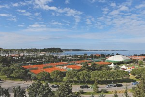 Tennis in Portoroz, Slowenien