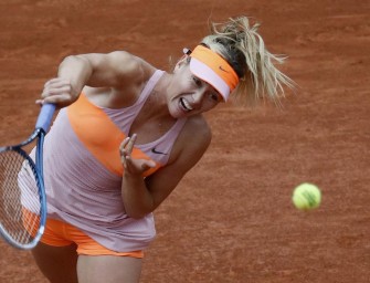 French Open: Scharapowa nach Dreisatz-Sieg im Viertelfinale