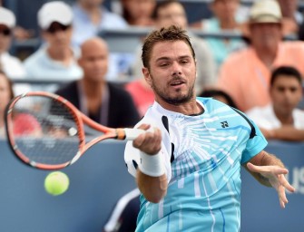 Wawrinka im Viertelfinale der US Open