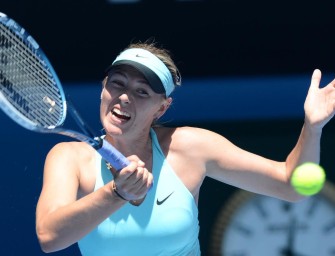 Australian Open: Scharapowa trotzt der Hitze in Melbourne