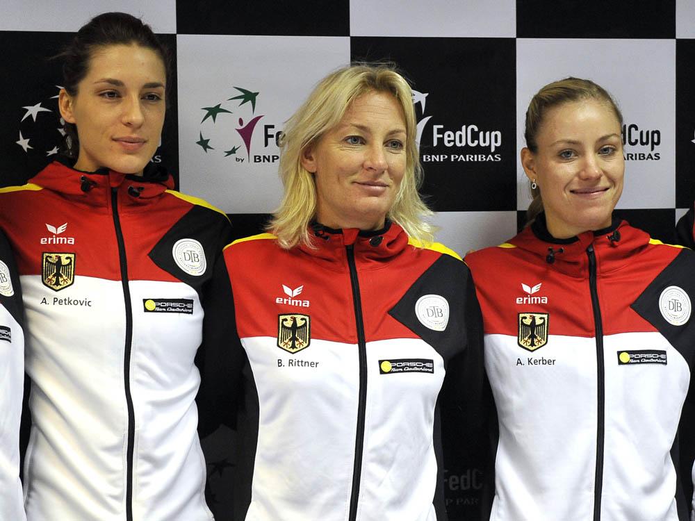 Andrea Petkovic (l.) und Angelique Kerber (r.)