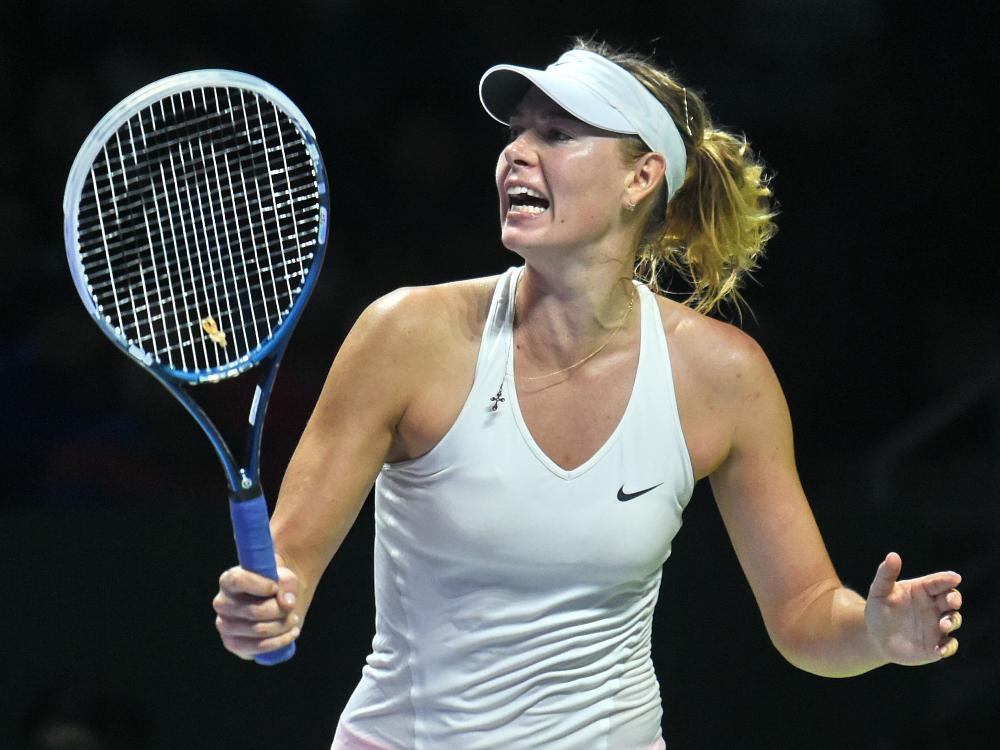 Scharapowa ist beim WTA-Saisonfinale ausgeschieden