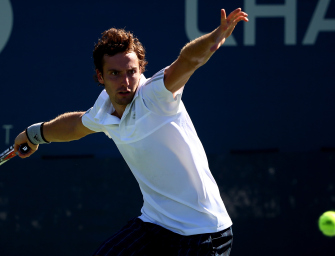 Schlaganalyse: Ernests Gulbis Vorhand