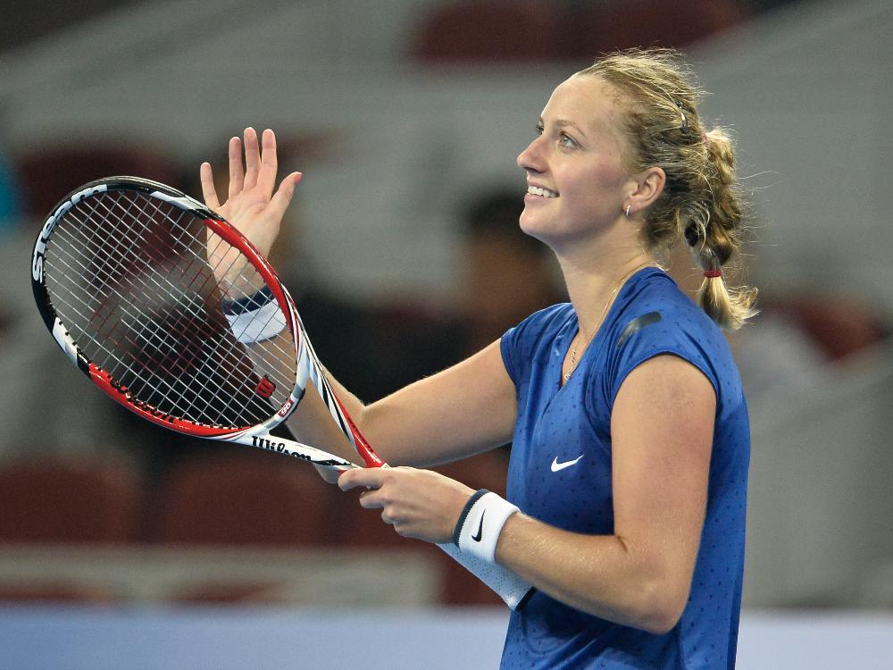 Kvitova trifft im Finale der China-Open auf Scharapowa