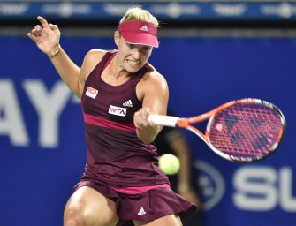 Regen in Peking: Kerber-Match auf Donnerstag verschoben