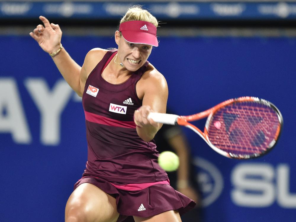 Zwangspause für Angelique Kerber in Peking