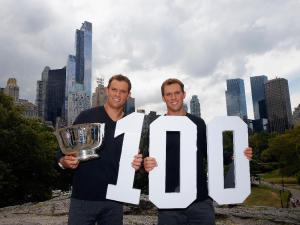Bei den US-Open gewannen die Bryan-Brüder ihren 100. Titel auf der Tour
