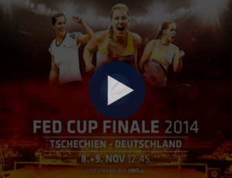 Finale in Prag: Der Fed Cup-Trailer