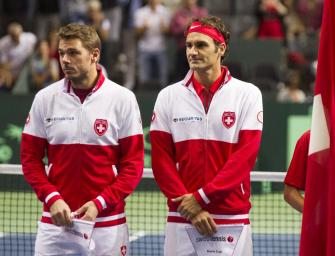 Schweiz im Davis Cup-Finale mit Federer und Wawrinka