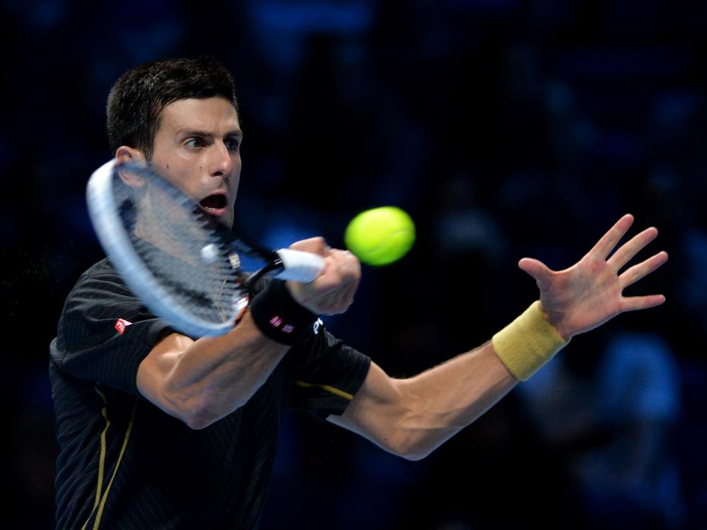 Novak Djokovic schließt das Jahr 2014 als Nummer eins ab