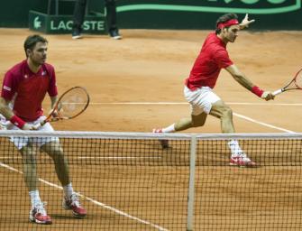 Doppel Federer/Wawrinka bringt die Schweiz 2:1 in Führung