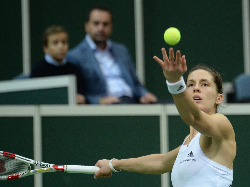 Petkovic unterliegt Kvitova – 1:0 für Tschechien