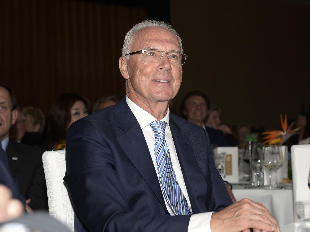 Drückt den Fed-Cup-Damen die Daumen: Franz Beckenbauer