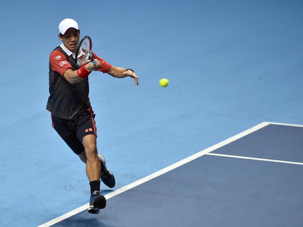 Kei Nishikori schlägt Ferrer glatt in drei Sätzen