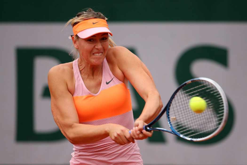 Schlaganalyse: Die Rückhand von Maria Sharapova.