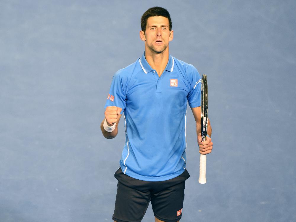 Djokovic steht im Viertelfinale von Melbourne