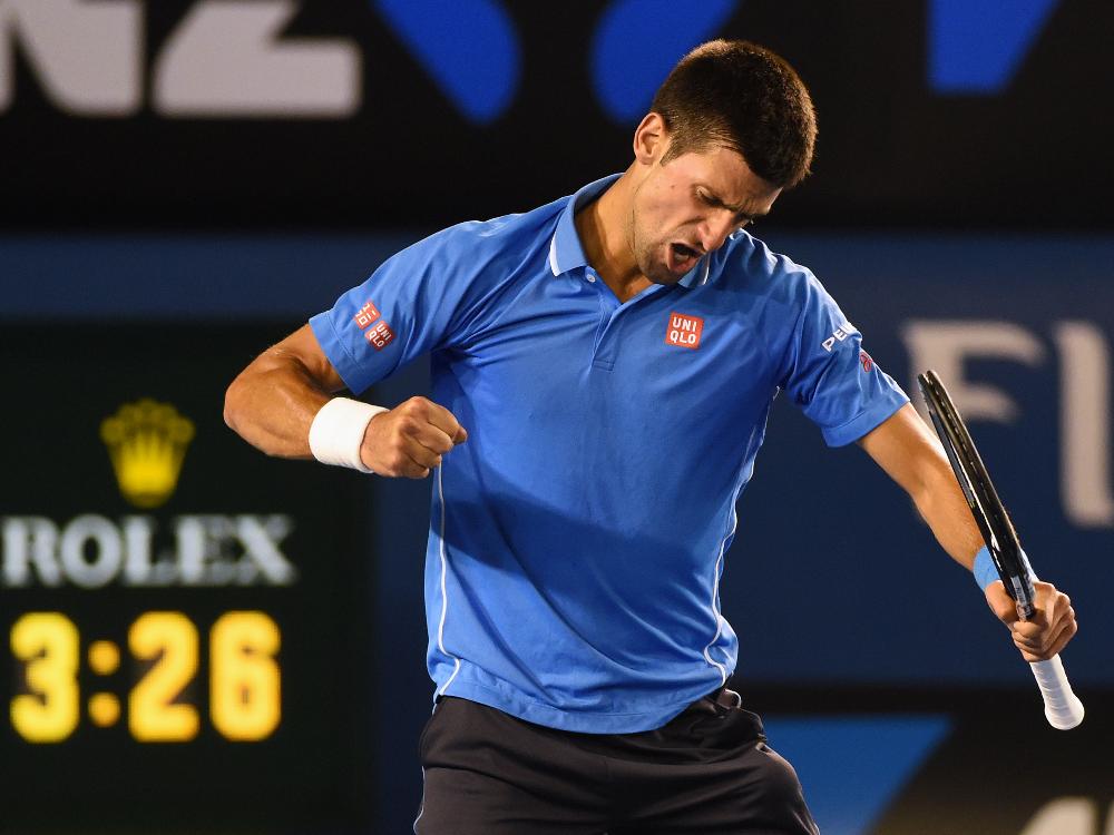 Djokovic freut sich über seinen Finaleinzug