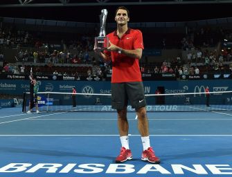 Federer: Titel in Brisbane – 1000. ATP-Sieg!