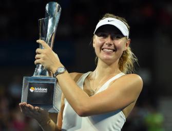 Sharapova feiert gegen Ivanovic den 34. Turniersieg