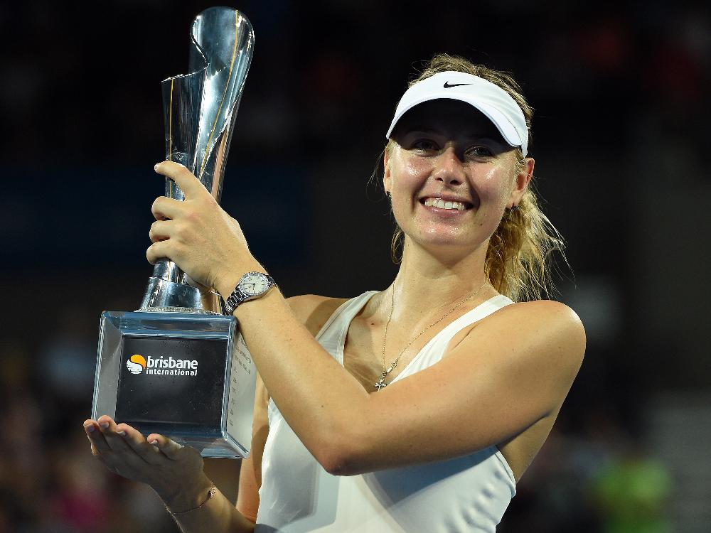 Maria Scharapowa gewinnt das Duell der Tennis-Beauties