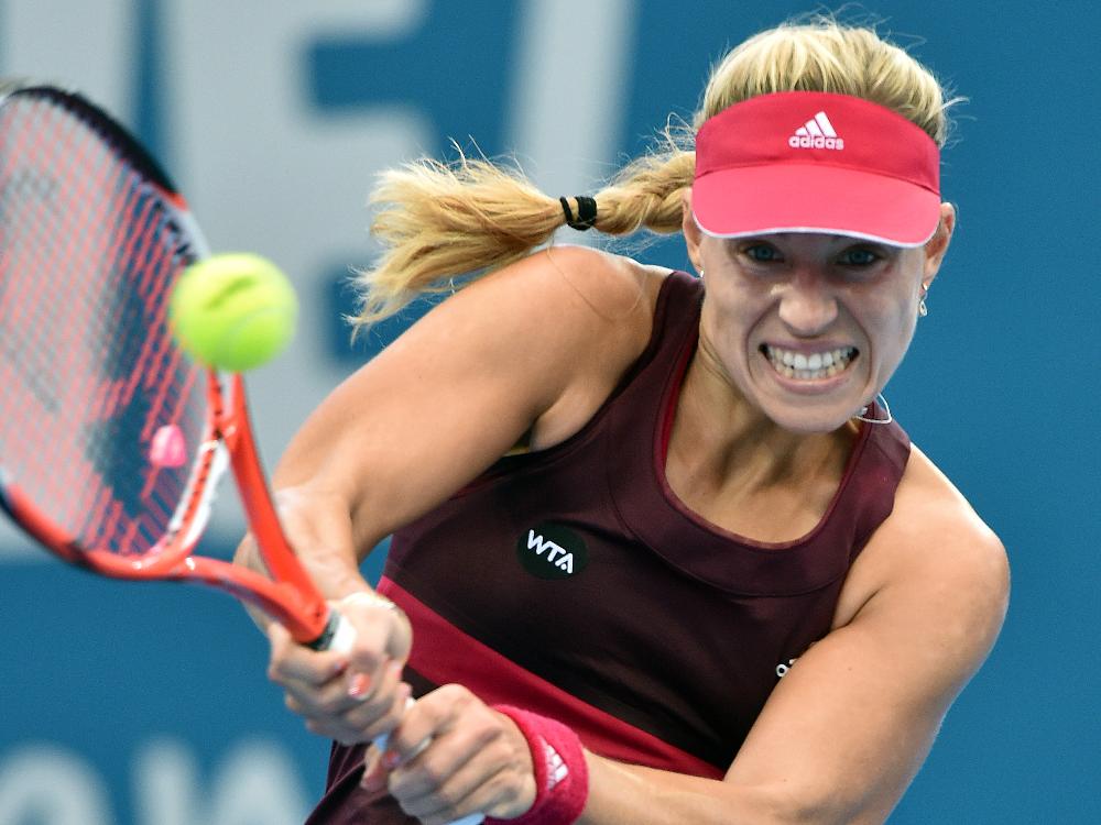 In Brisbane im Viertelfinale: Angelique Kerber