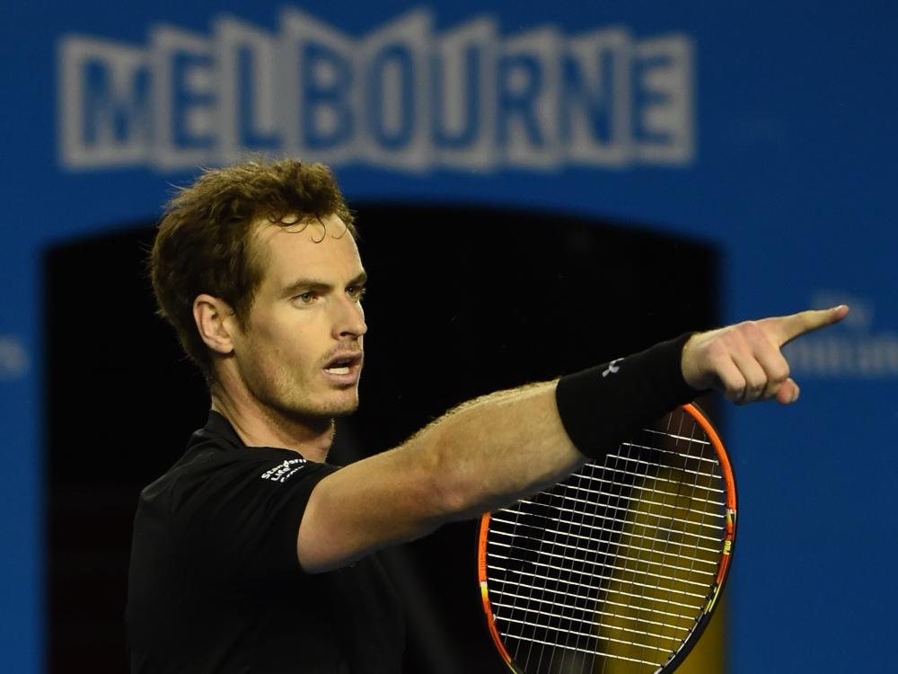 Andy Murray trifft am Sonntag auf Novak Djokovic