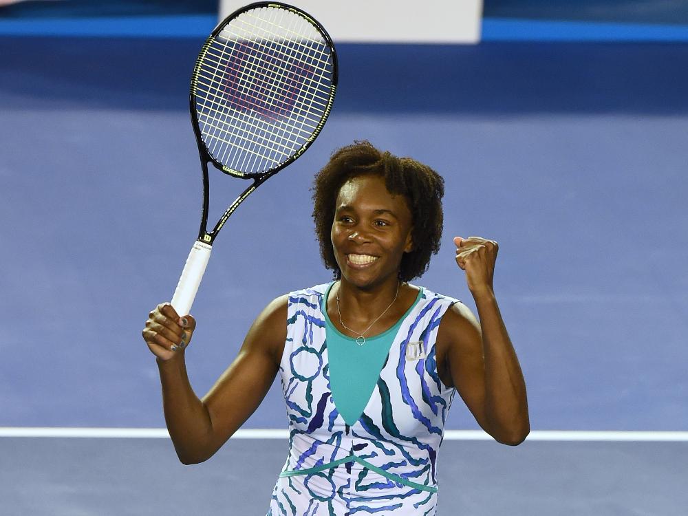 Venus Williams steht im Viertelfinale von Melbourne