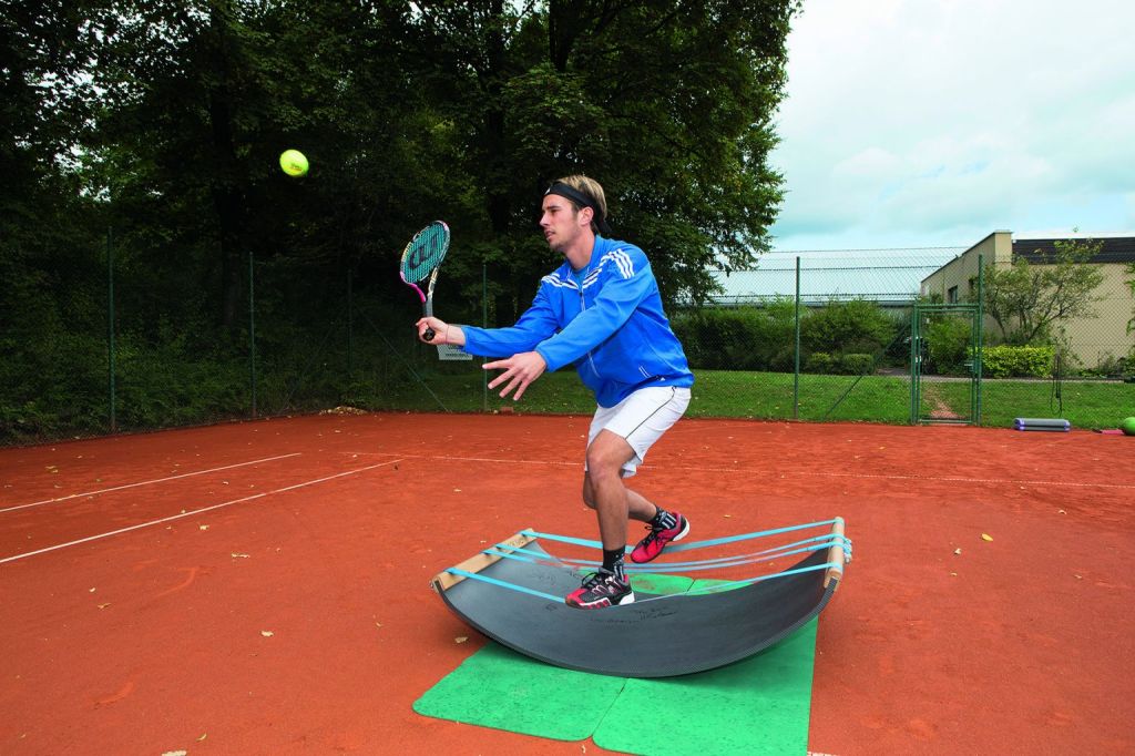 Beinarbeit für Tennisspieler