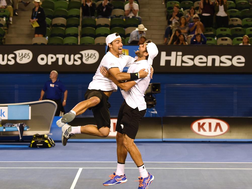 Bolelli/Fognini gewannen den Doppel-Titel in Melbourne