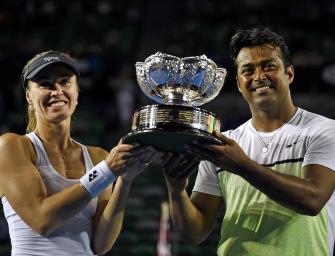 Australian Open: Hingis und Paes holen Mixed-Titel