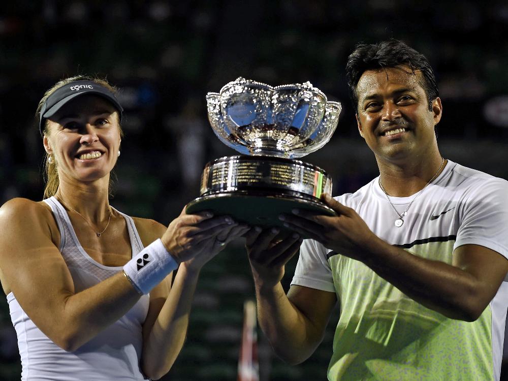 Hingis und Paes gewinnen im Mixed