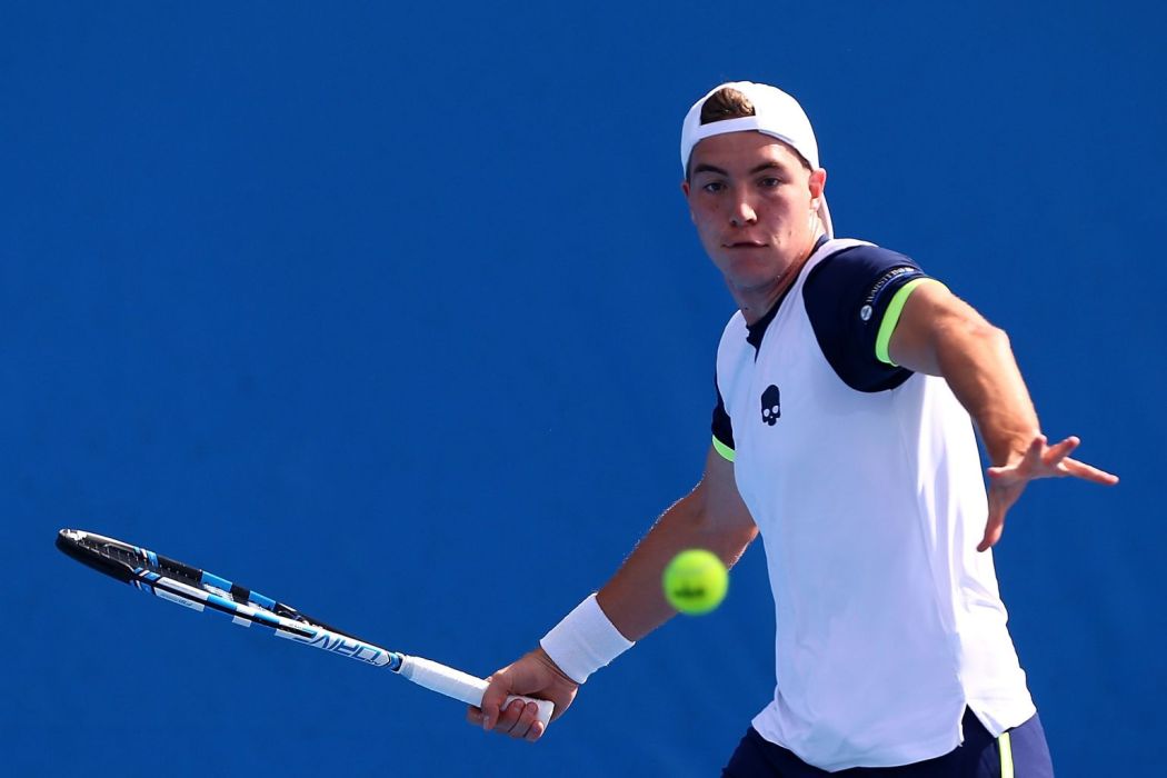 Steht in Marseille im Achtelfinale: Jan-Lennard Struff