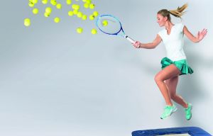 Carina Witthöft beim Fotoshooting vom tennis MAGAZIN