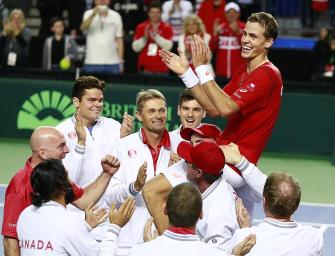 Davis Cup: Kanada dank Pospisil im Viertelfinale