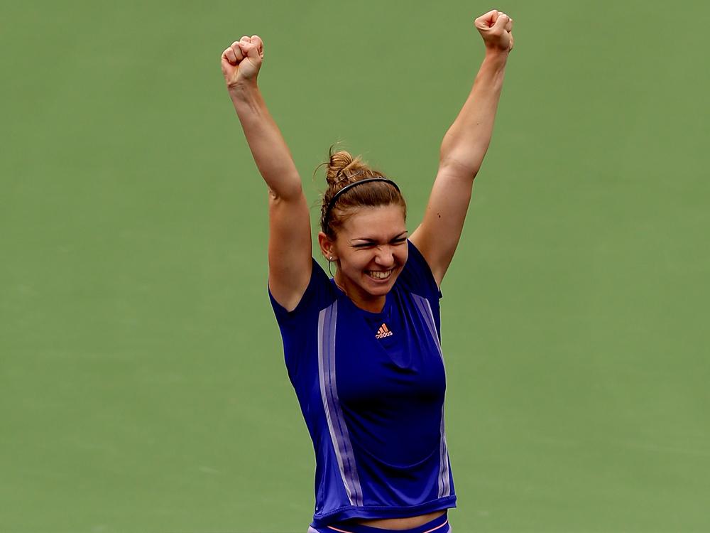 Simona Halep freut sich über Sieg in Indian Wells