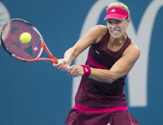 Kerber trainiert mit Steffi Graf