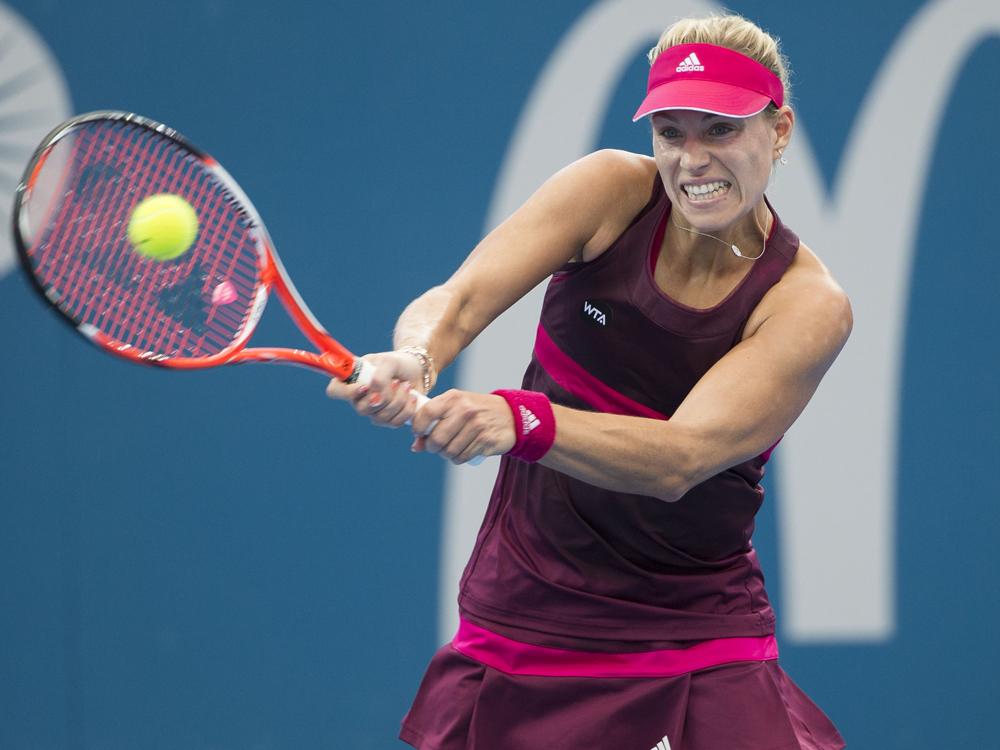 Auf US-Tour mit ihrem alten Trainer: Angelique Kerber