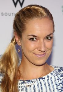 VORHER: Sabine Lisicki mit gewohnt langen blonden Haaren...