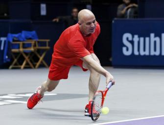 Agassi bewundert seine Steffi und will kein Trainer werden