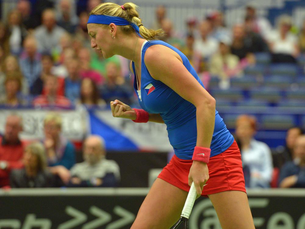 Petra Kvitova führt Tschechien ins Fed-Cup-Finale