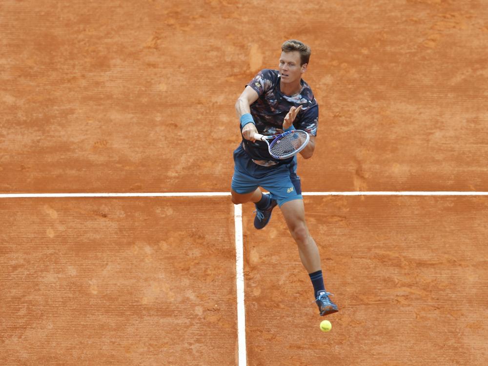 Tomas Berdych steht in Monte Carlo im Finale