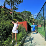 Sandplatz-Tennis