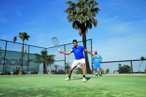 Sandplatz-Tennis