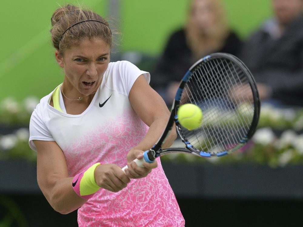 Sie schlug Carina Witthöft in drei Sätzen: Sara Errani
