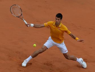 Novak Djokovic in Rom auf Titelkurs