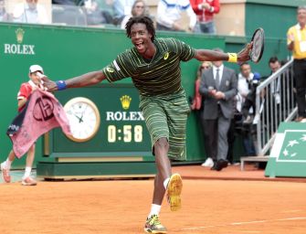 Spektakulärer Werbedreh mit Gael Monfils