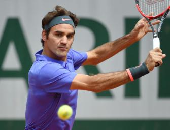 Federer in drei Sätzen in Runde drei