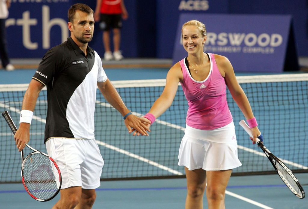 ACHTUNG LINIE! Zumindest was das angeht, sind sich Nicolas Kiefer und Sabine Lisicki einig.