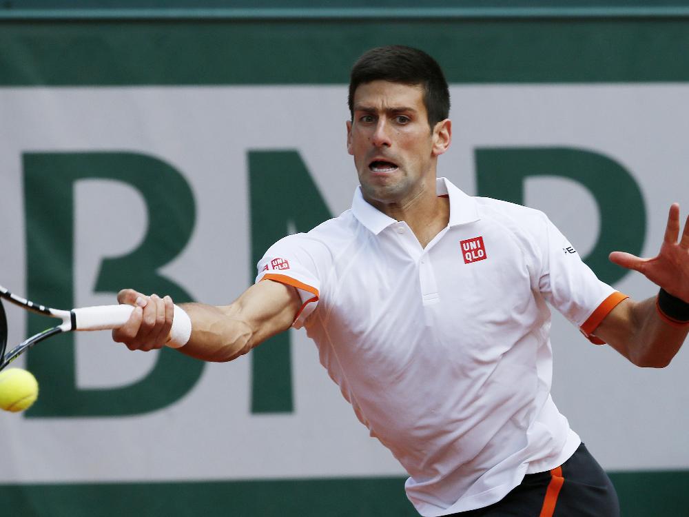 Novak Djokovic feiert den 25. Sieg in Folge