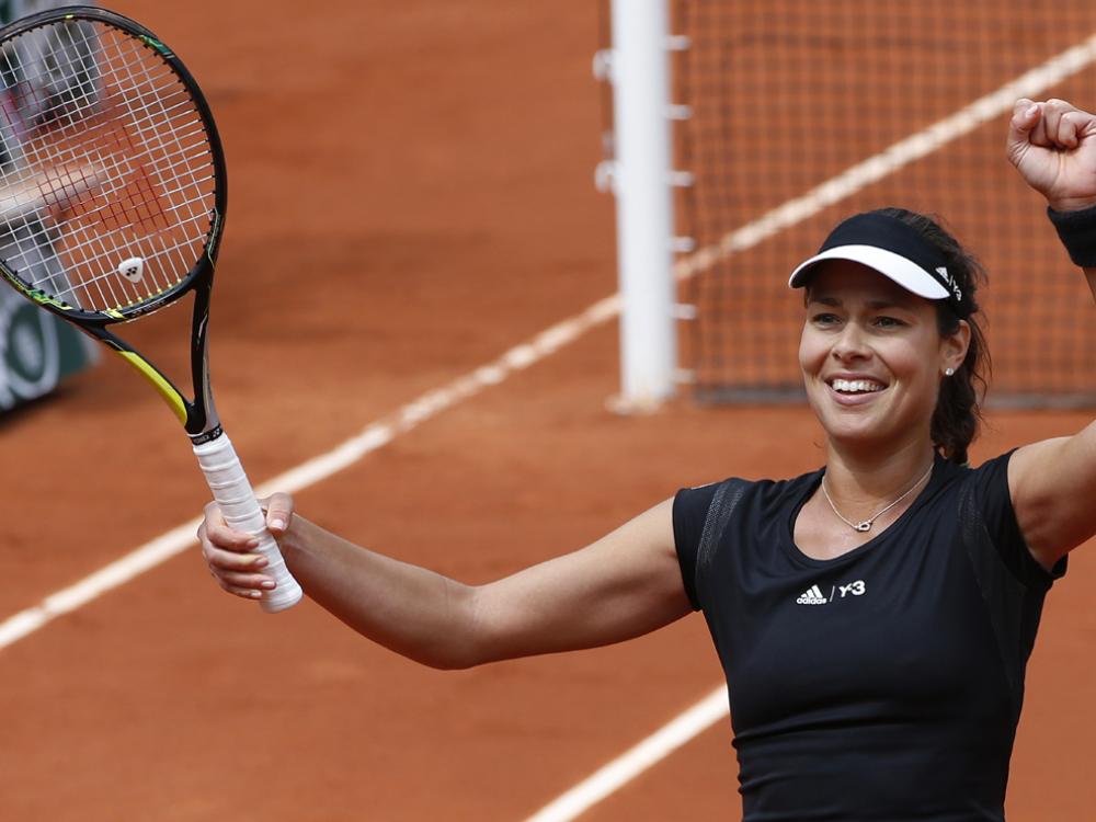 French Open: Ivanovic zieht ins Viertelfinale ein